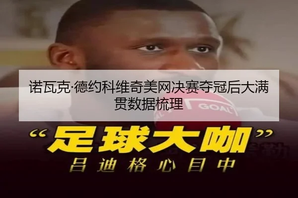 诺瓦克·德约科维奇美网决赛夺冠后大满贯数据梳理